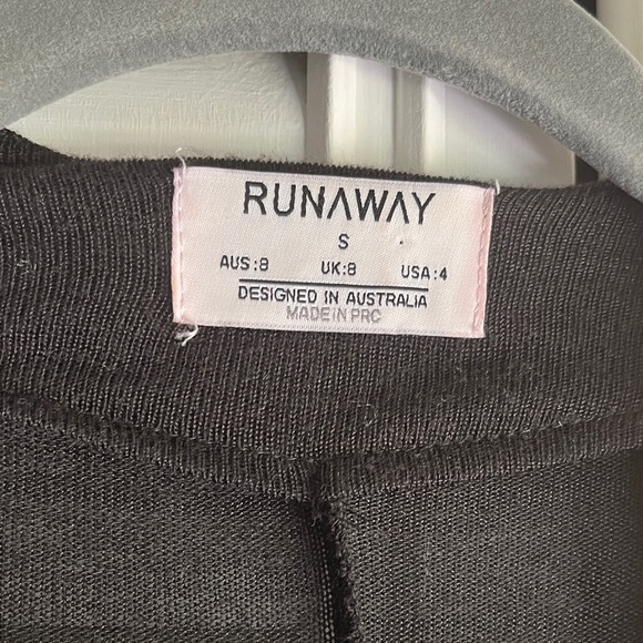 Black Cardigan with Gold Accents - Picture 3 of 8